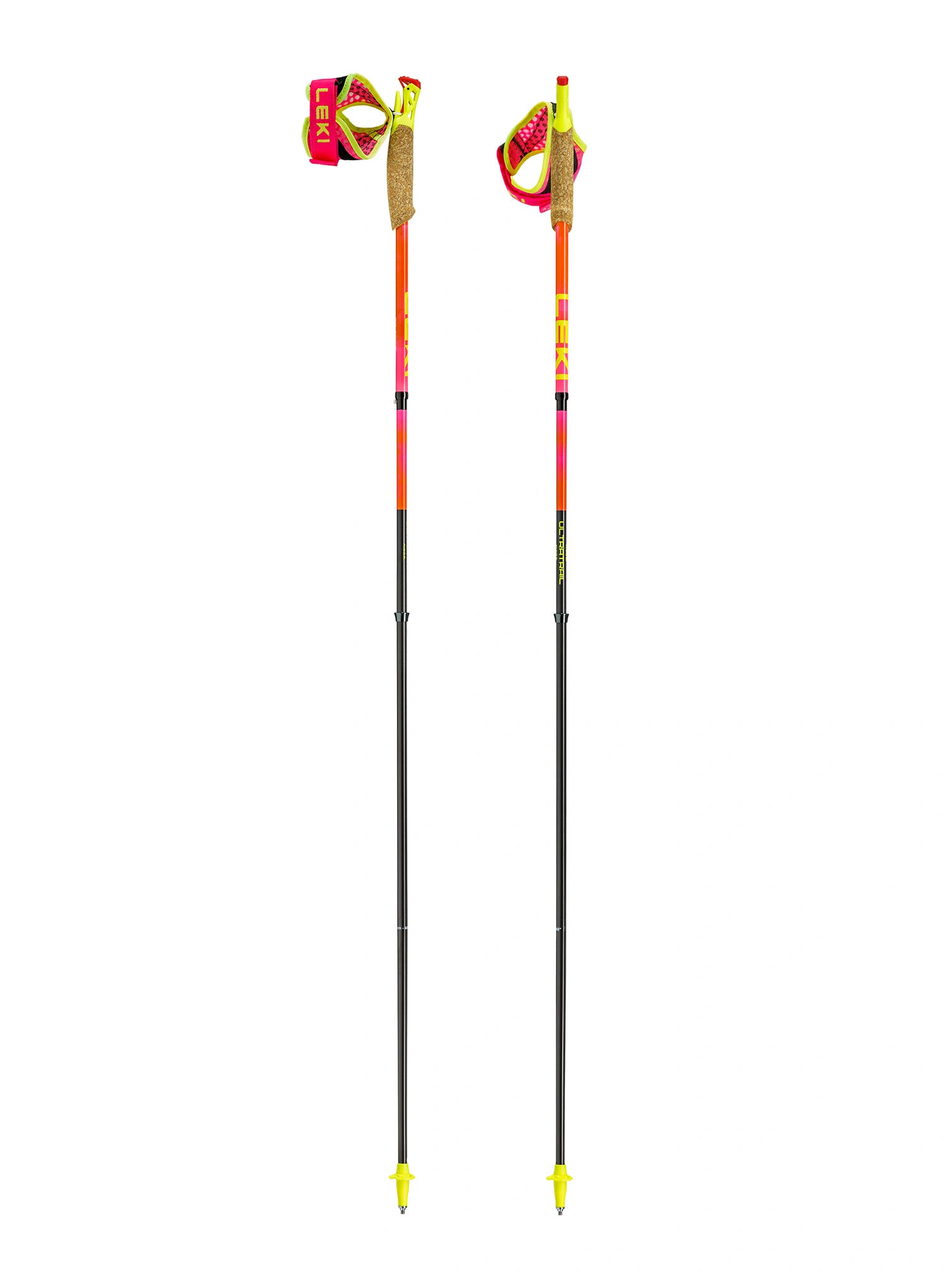 Běžecké hole Leki Ultratrail FX.One Superlite - pink/orange