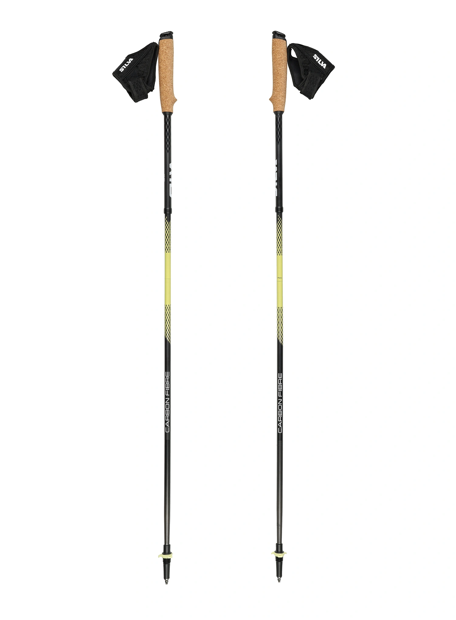 Běžecké hole Silva Running Poles Carbon Z Fixed