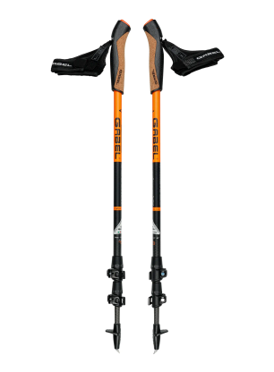 Nordic walking hůlky Gabel Carbon XT 3S FL 100 63-135