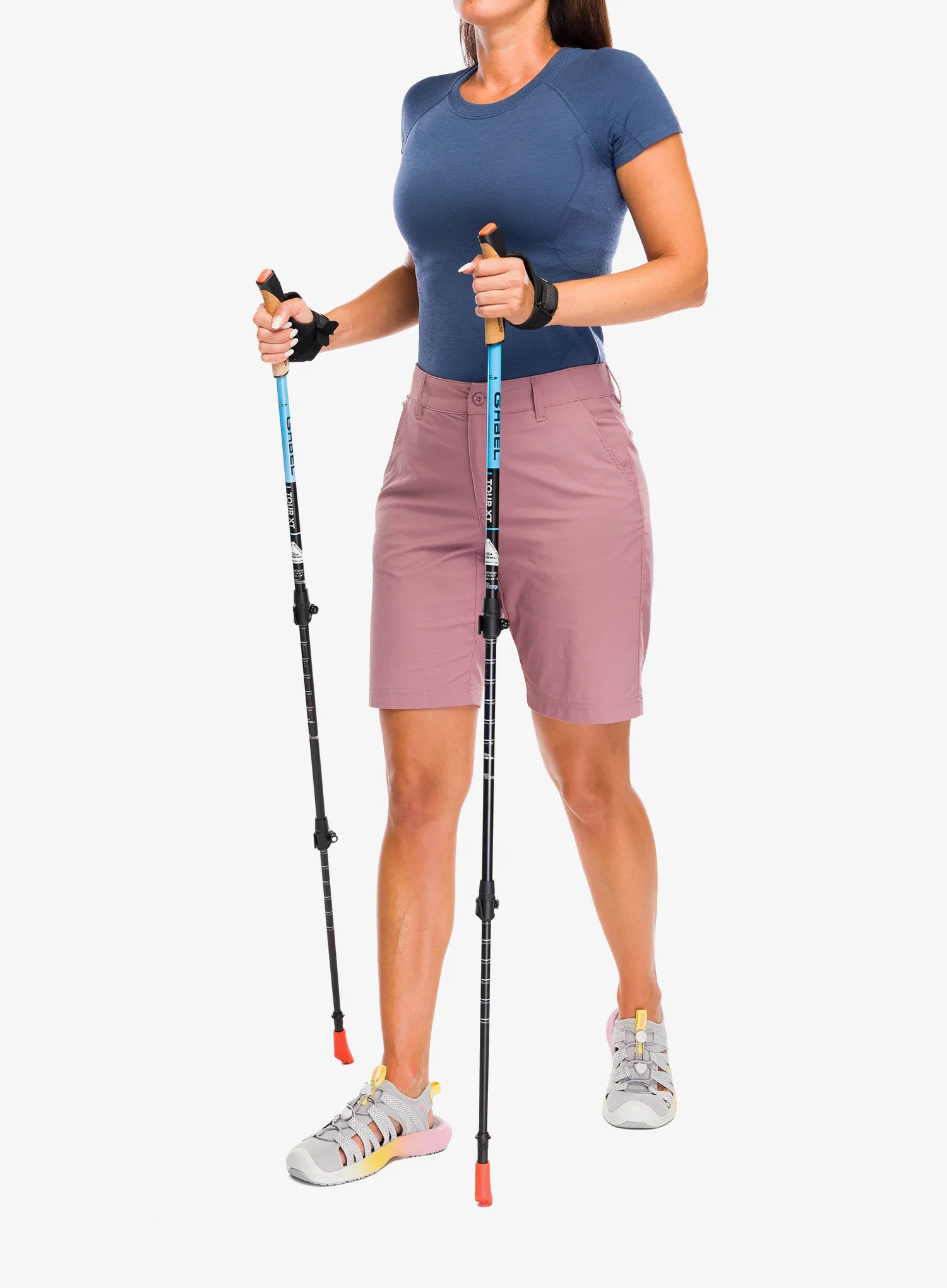 Nordic walking hůlky Gabel Tour XT F.L - black/blue