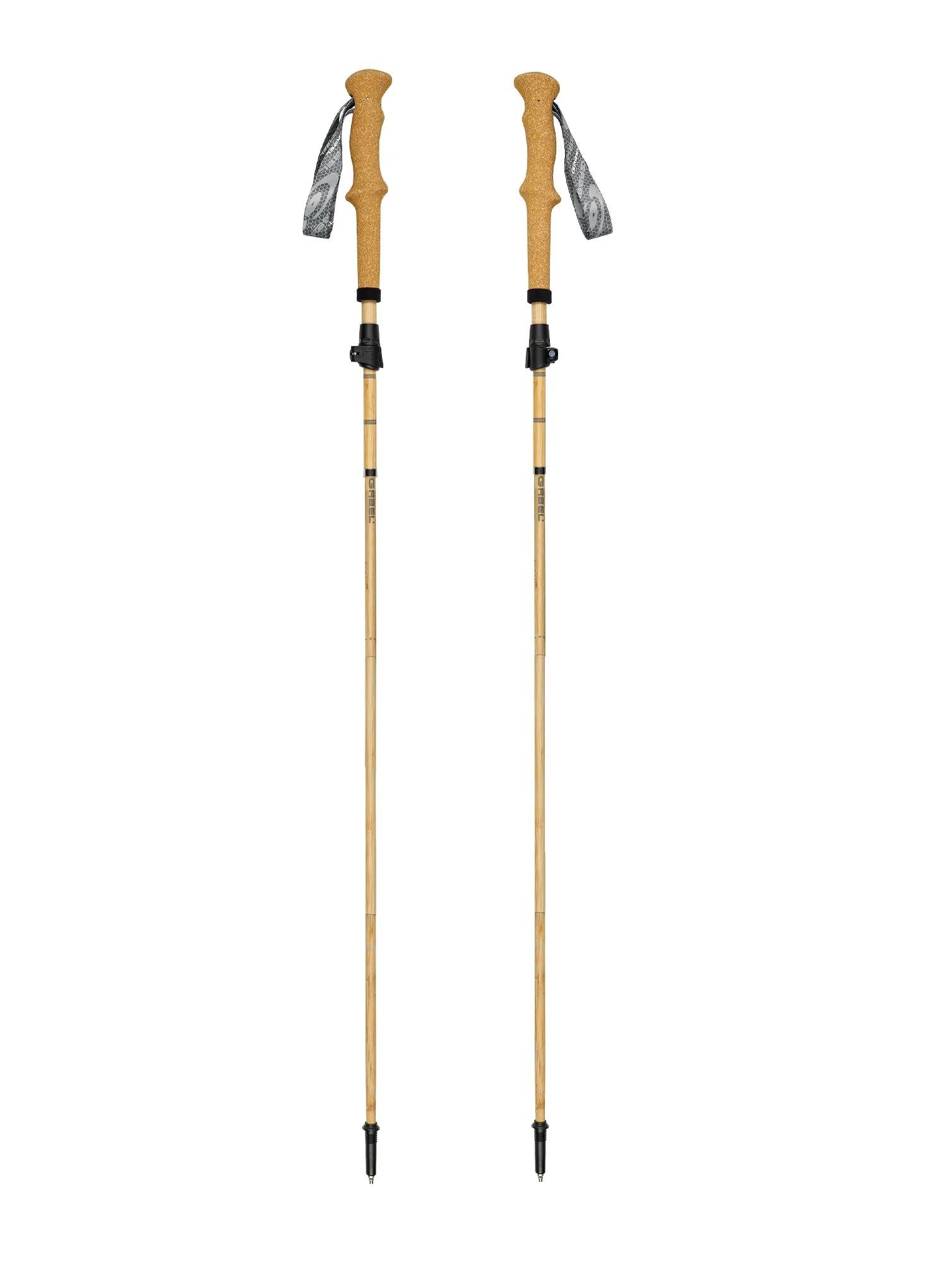 Trekingové hůlky karbonové Gabel Bamboo Flash XTL