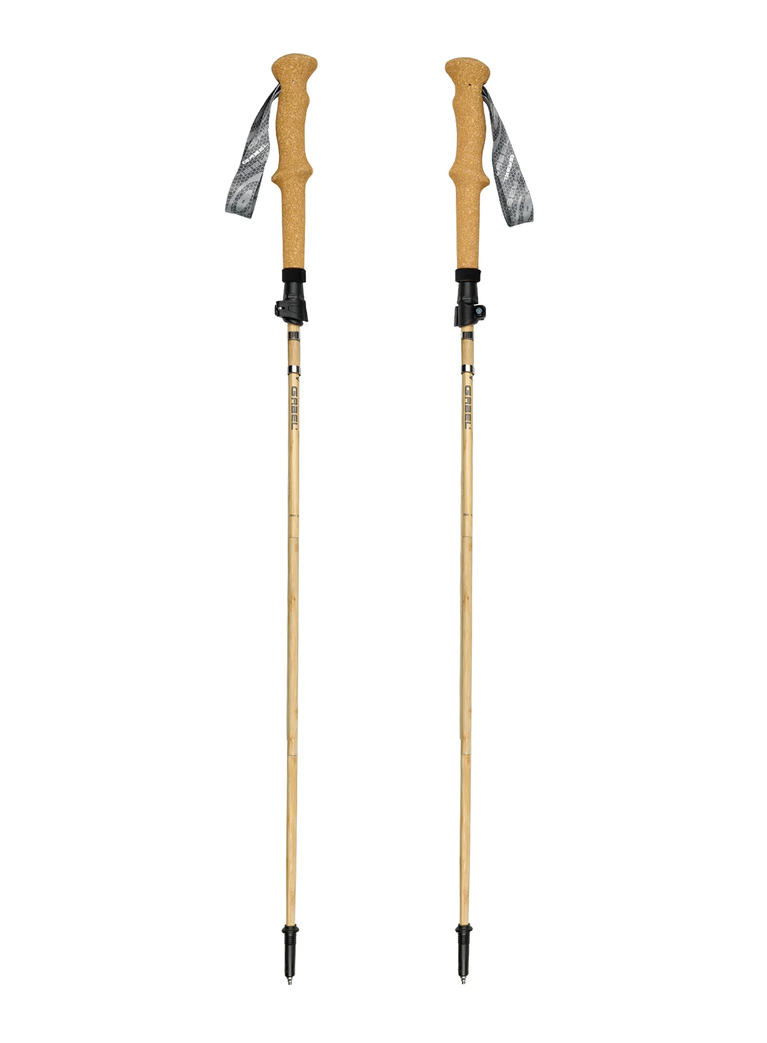 Trekingové hůlky karbonové Gabel Bamboo Flash XTS