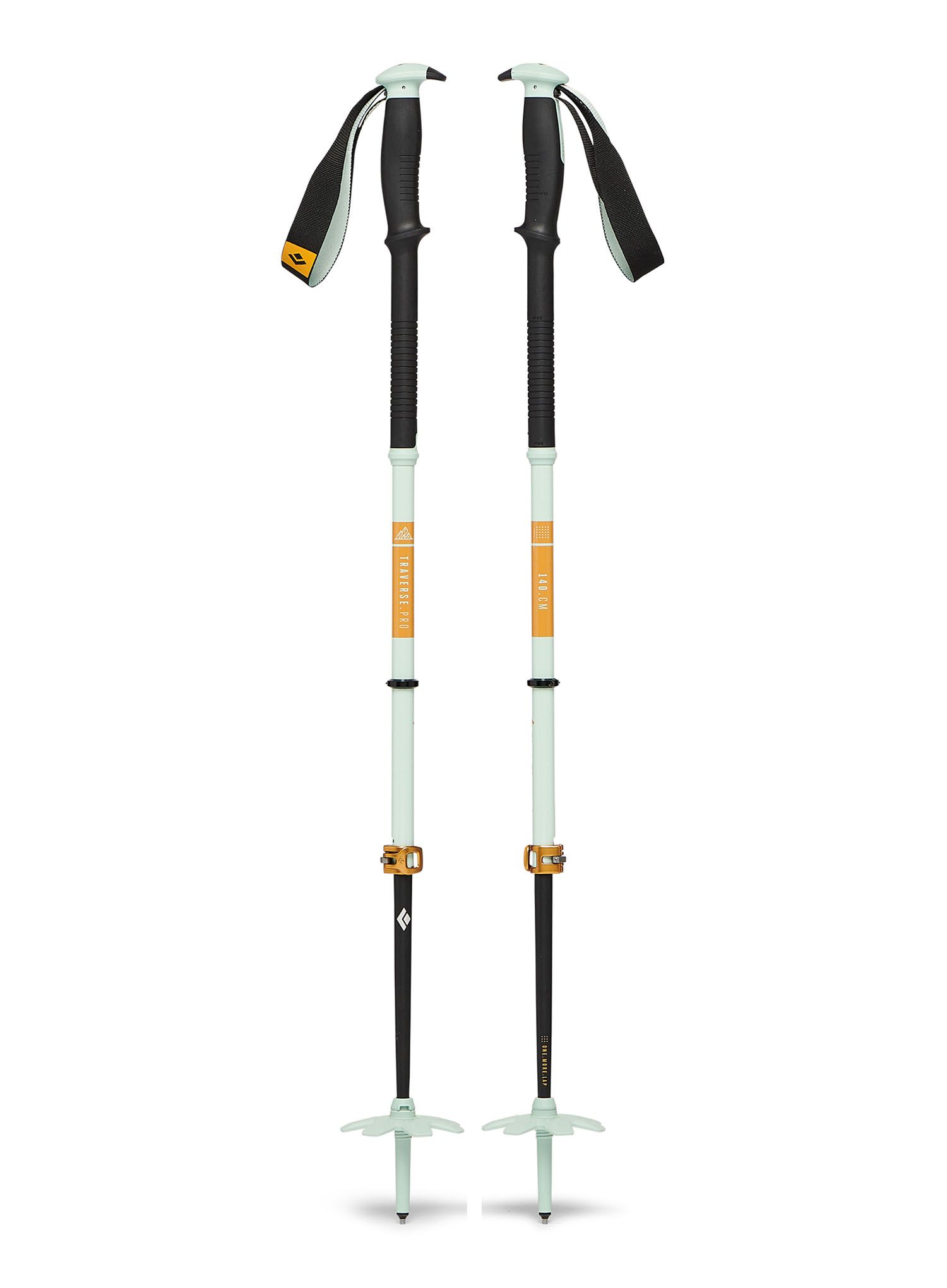 Lyžařské hole Black Diamond Traverse Pro Ski Poles - foam green