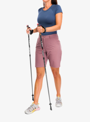 Hole nordic walking Leki Spin - black