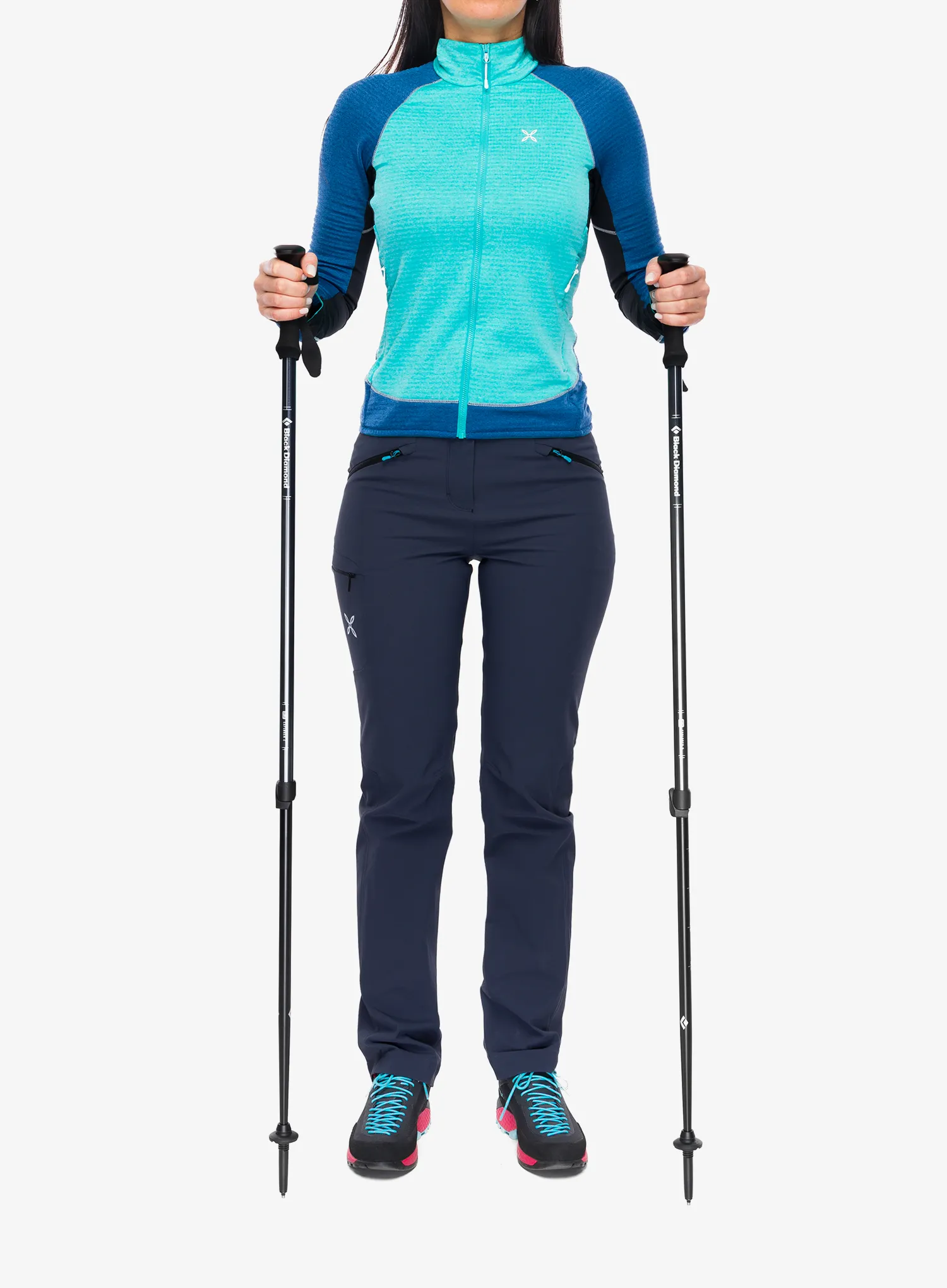 Trekové hole Black Diamond Explorer 2 Trekking Poles - ink blue
