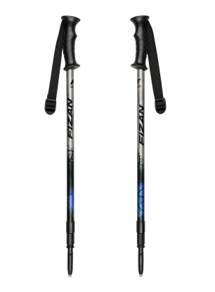 Trekové hole Fizan Explorer - blue/beige