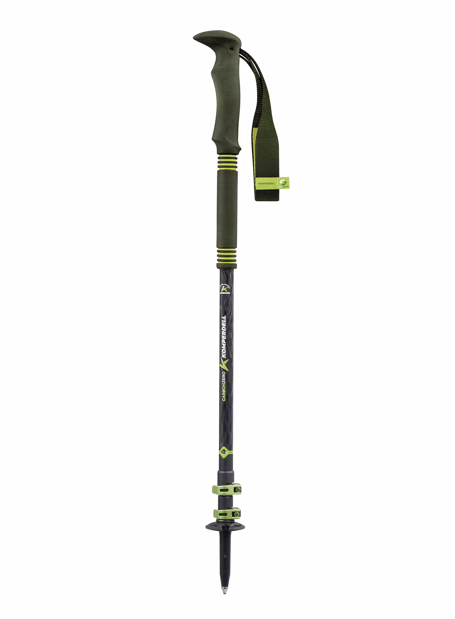 Trekové hole Komperdell Carbon Pro Zero - green