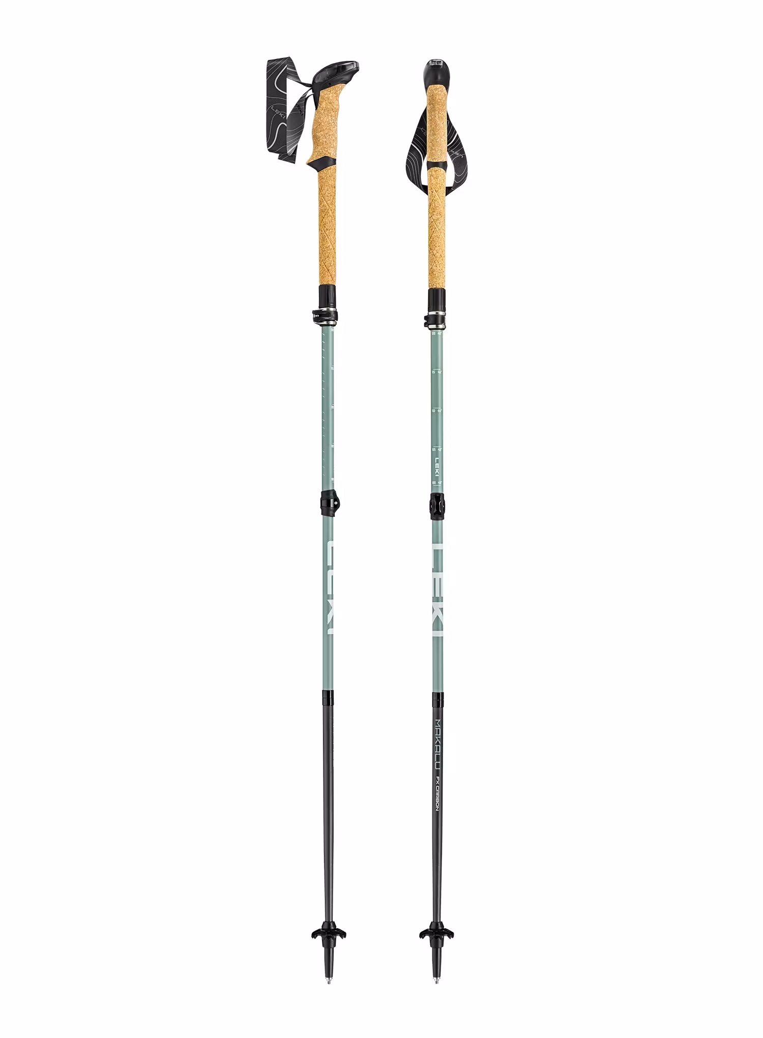 Trekové hole Leki Makalu FX Carbon - mint