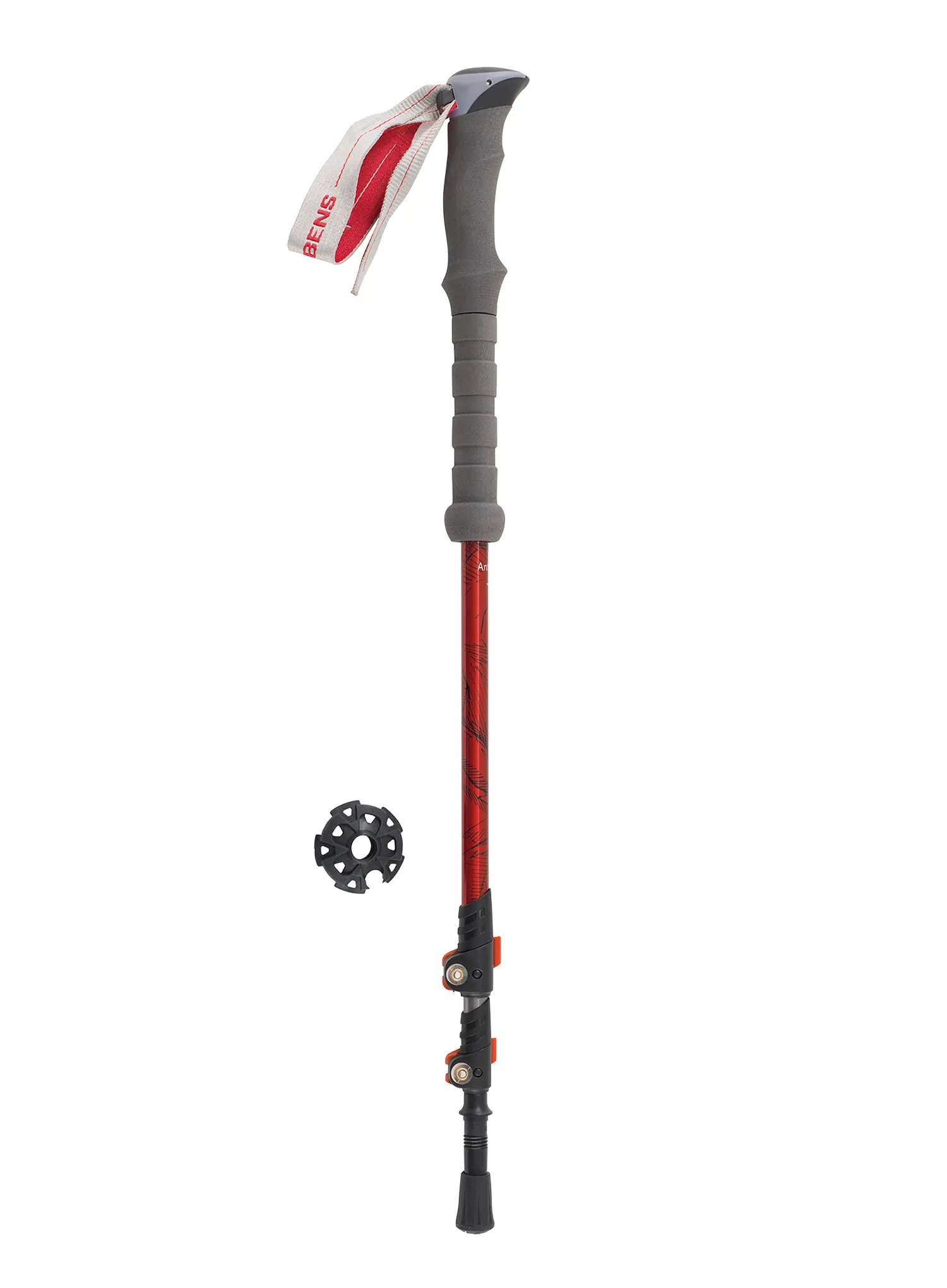Trekové hole Robens Grasmere T7 - red