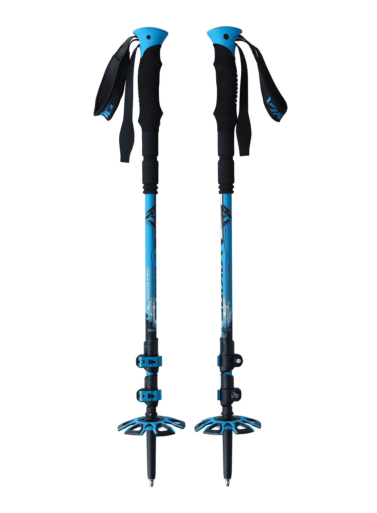 Trekové hole Viking Vario Tour Trekking - blue