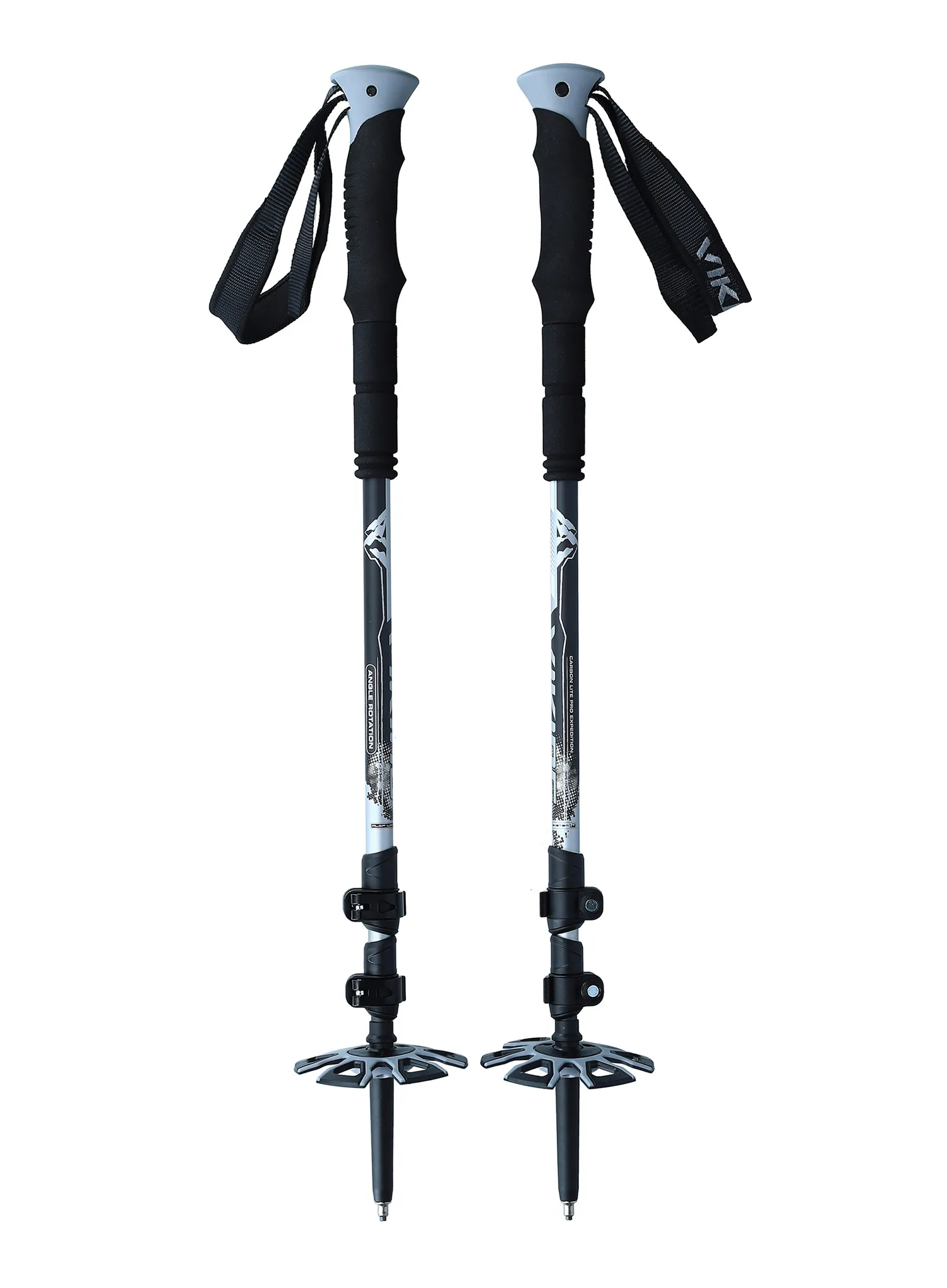 Trekové hole Viking Vario Tour Trekking - grey