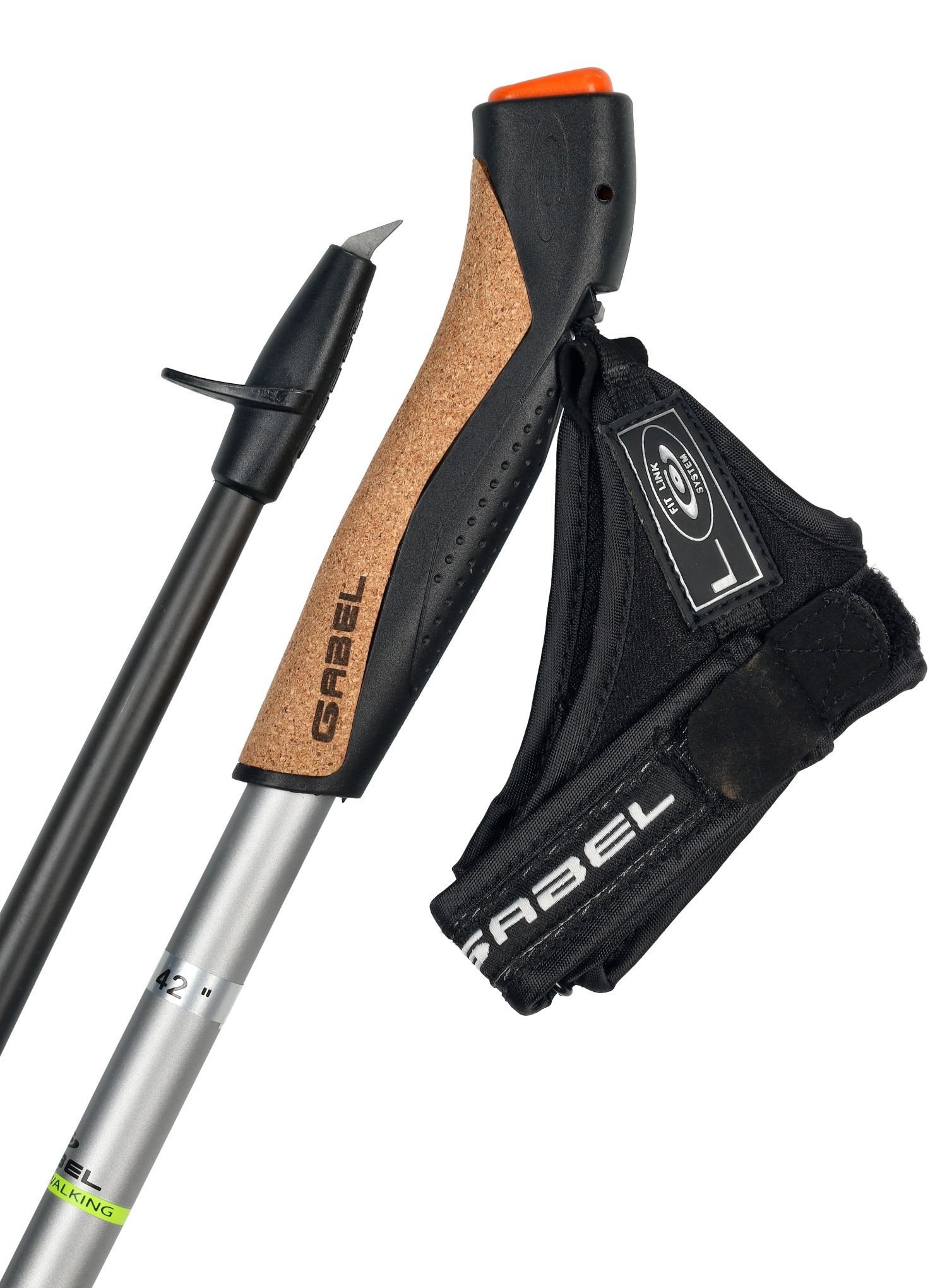 Karbonové hole Gabel X-5 - black/yellow