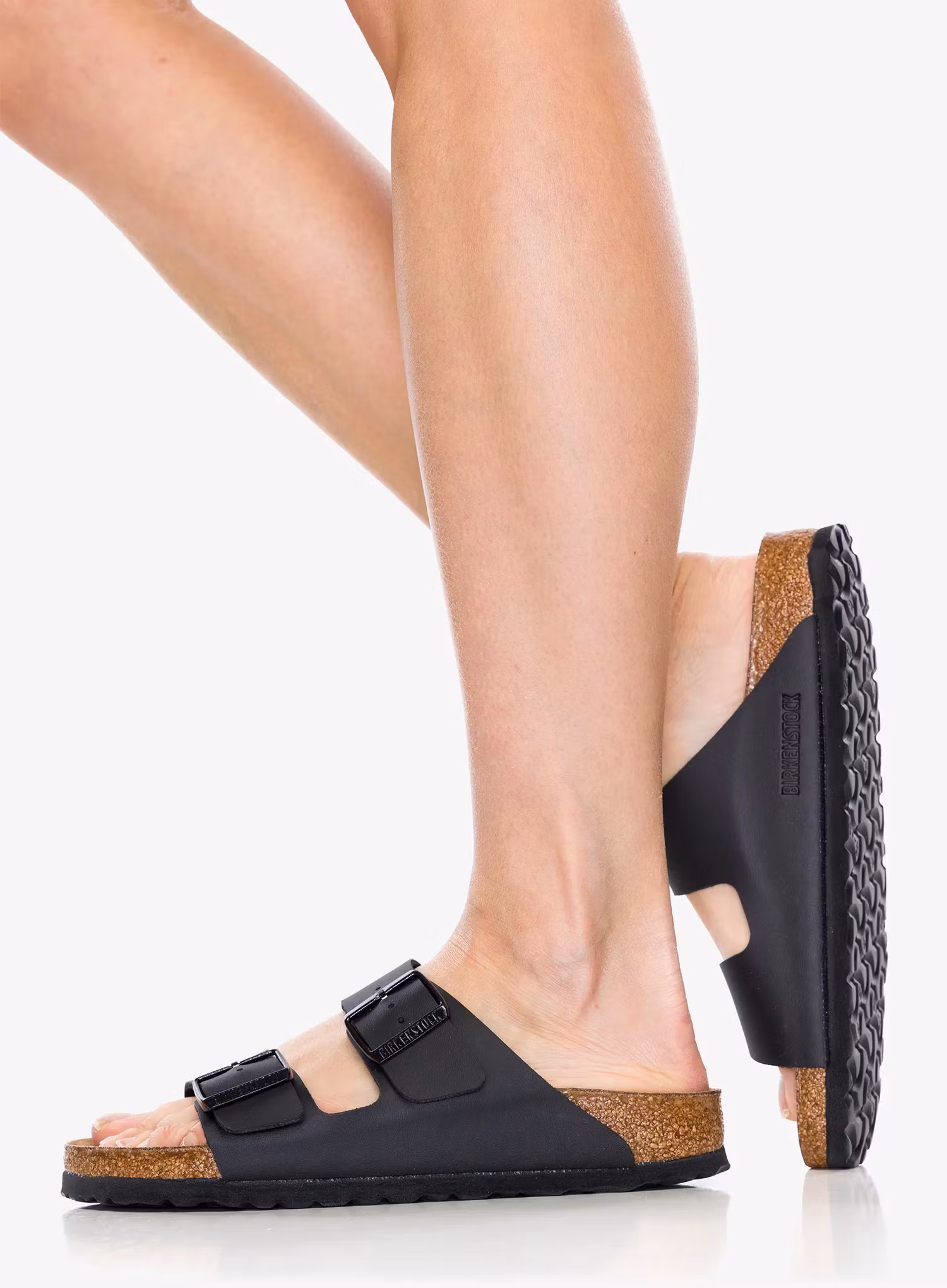 Nazouváky dámské Birkenstock Arizona Birko-Flor - black