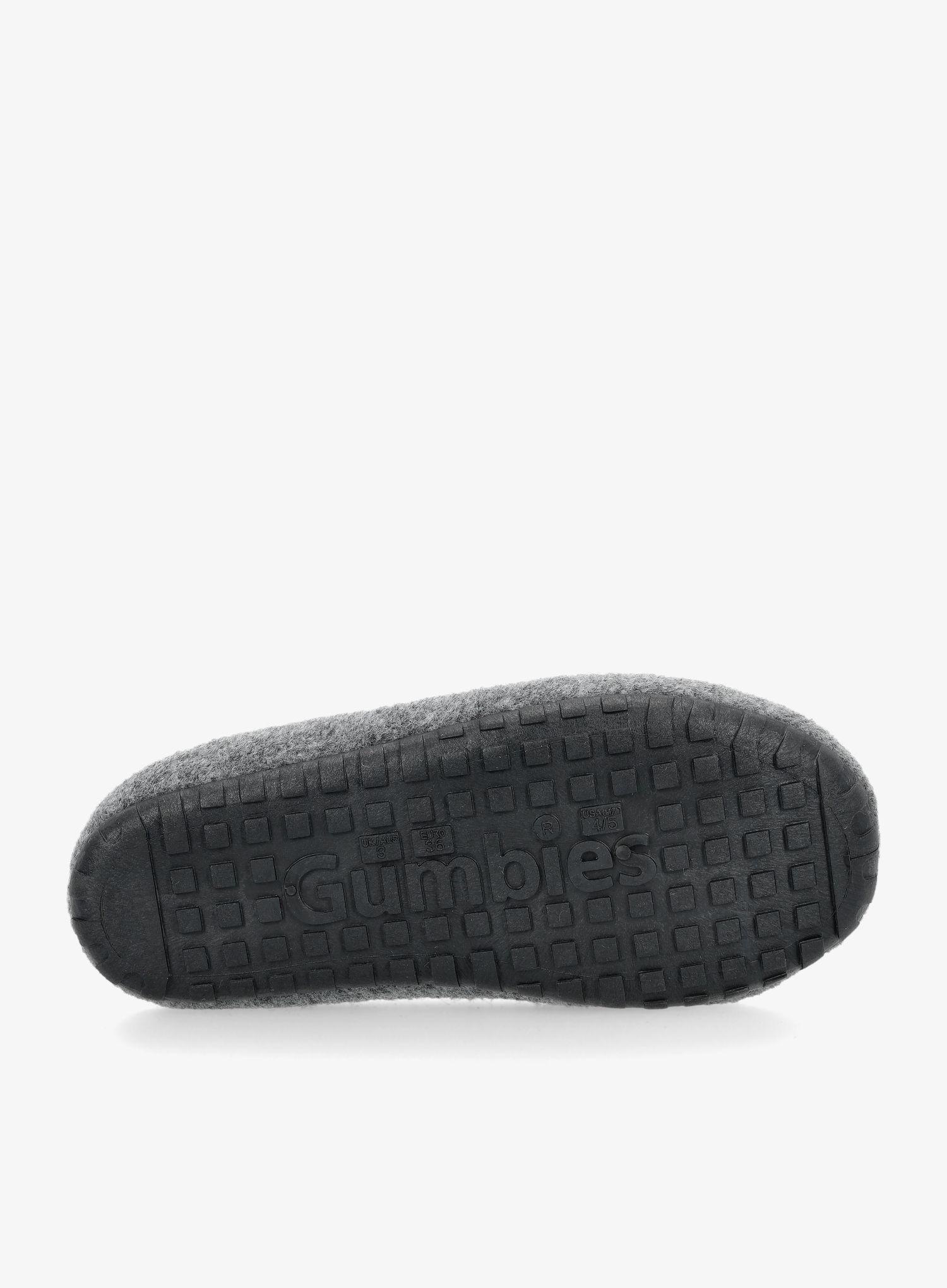Nazouváky Gumbies Outback - grey/charcoal