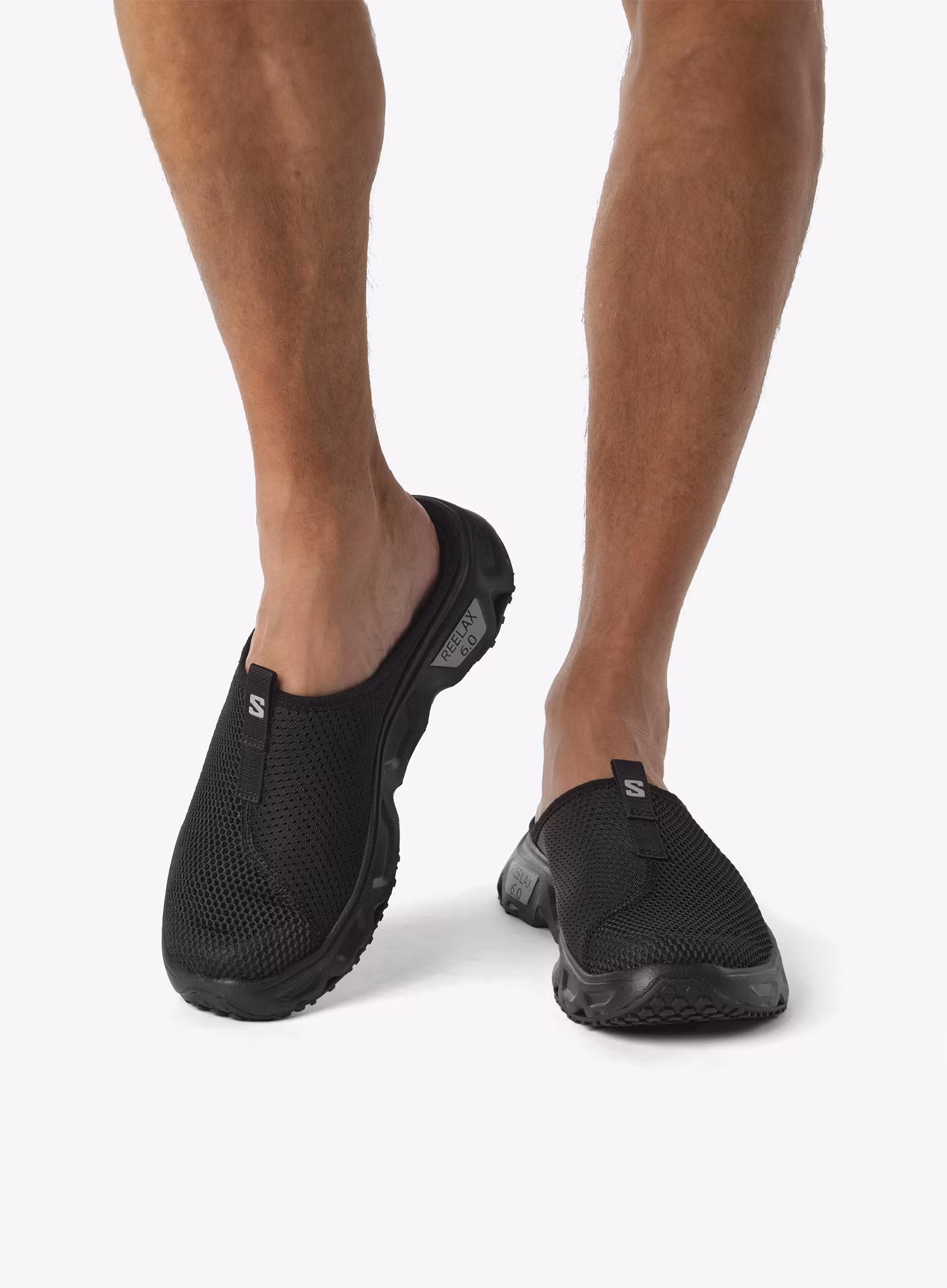 Nazouváky Salomon Reelax Slide 6.0 - black/black/alloy
