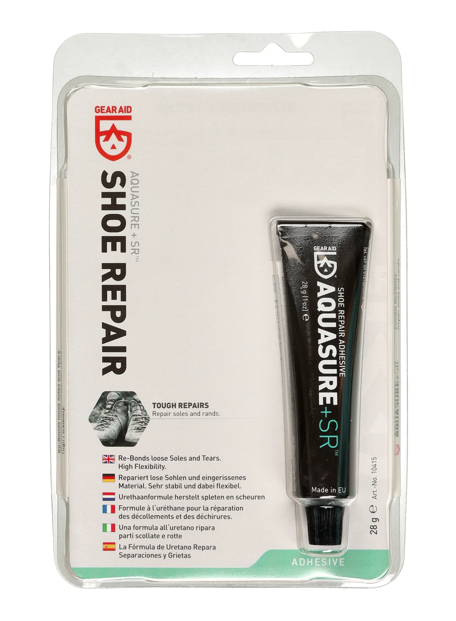 Lepidlo GearAid Aquasure+SR Shoe Repair Adhesive 28g 