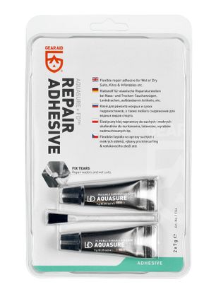Lepidlo Gear Aid Aquasure FD Repair Adhesive 2x7g