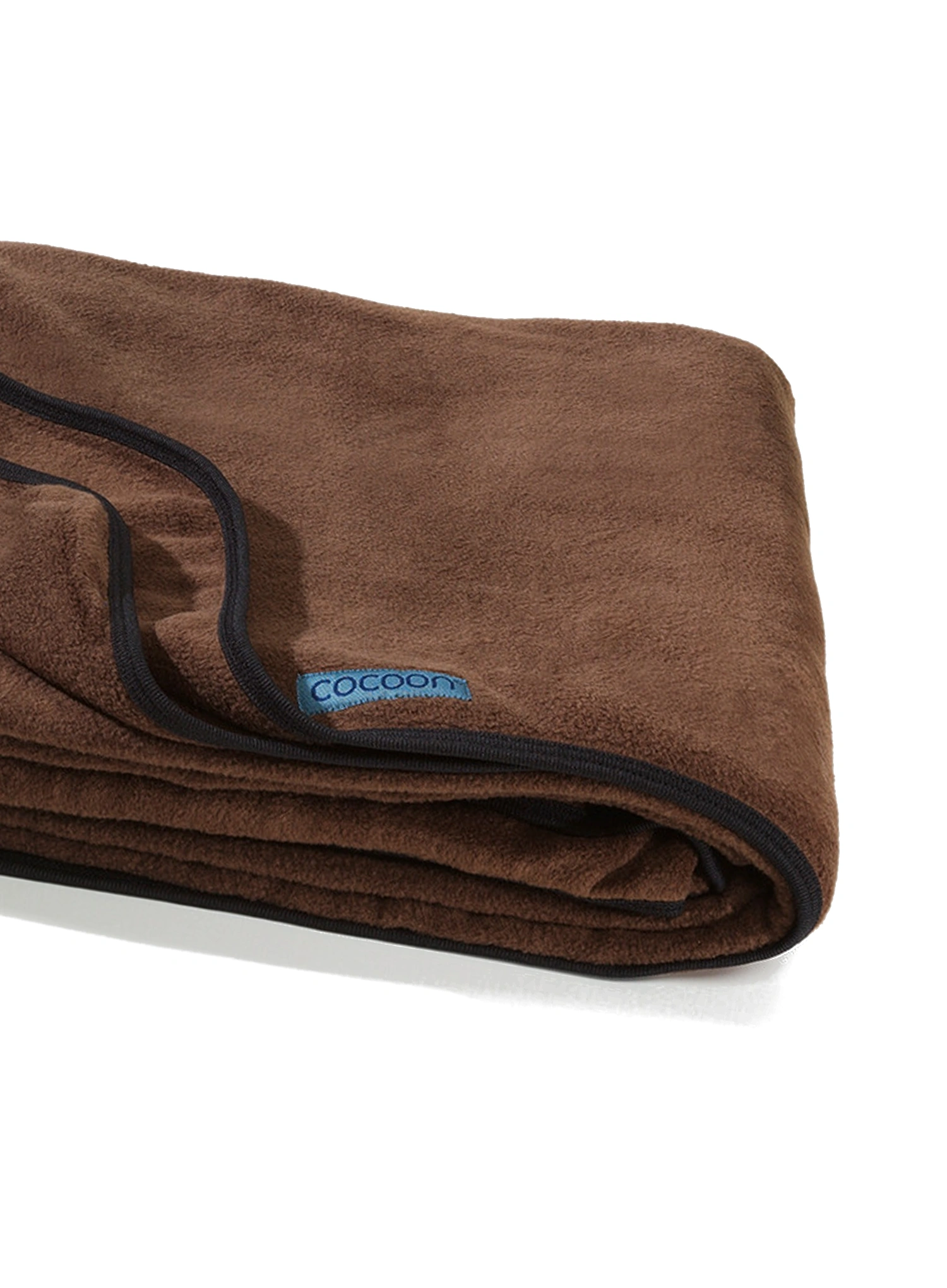 Deka Cocoon Fleece Blanket - chocolate brown