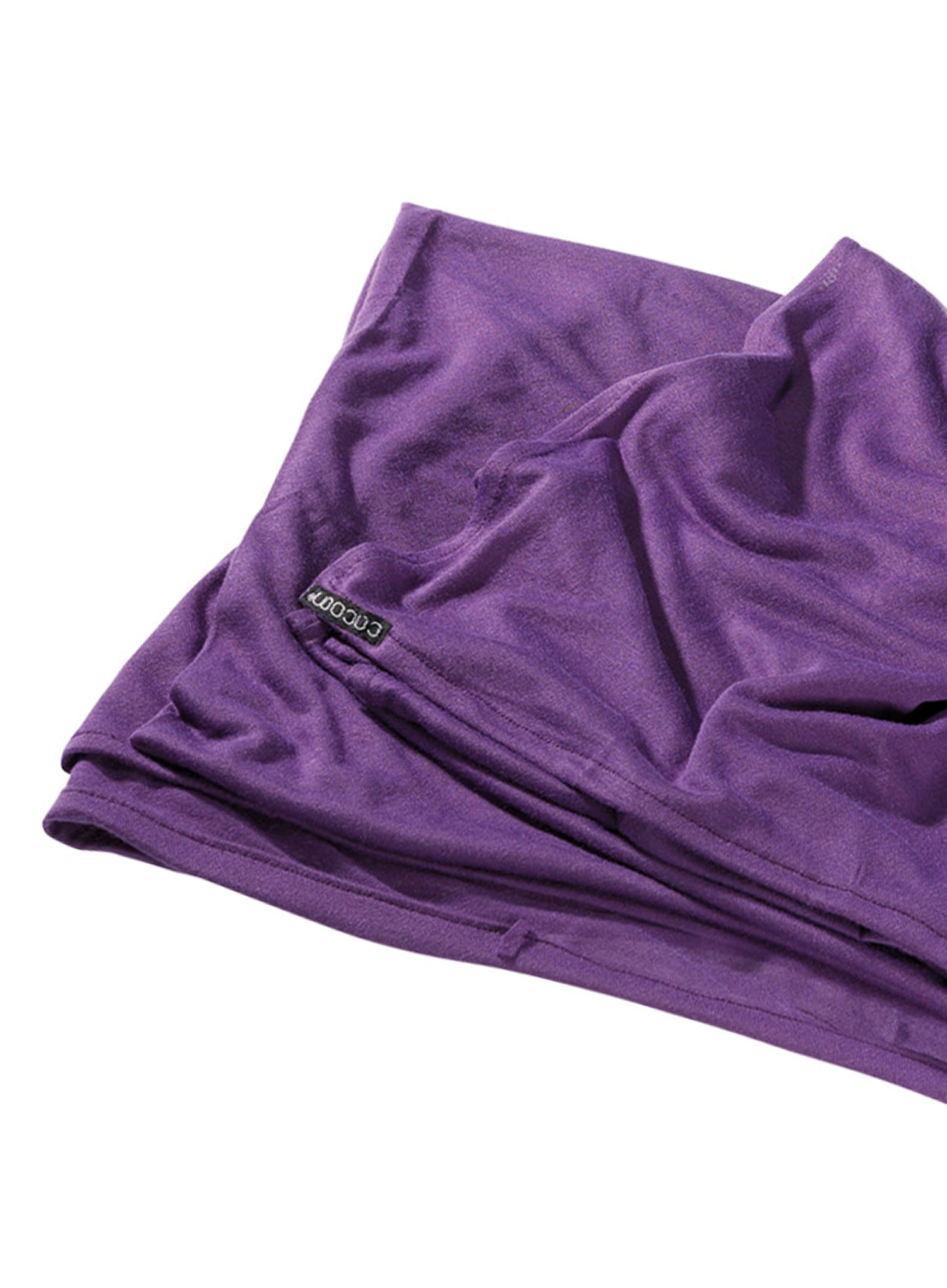 Deka Cocoon Travel Blanket - Coolmax - eggplant