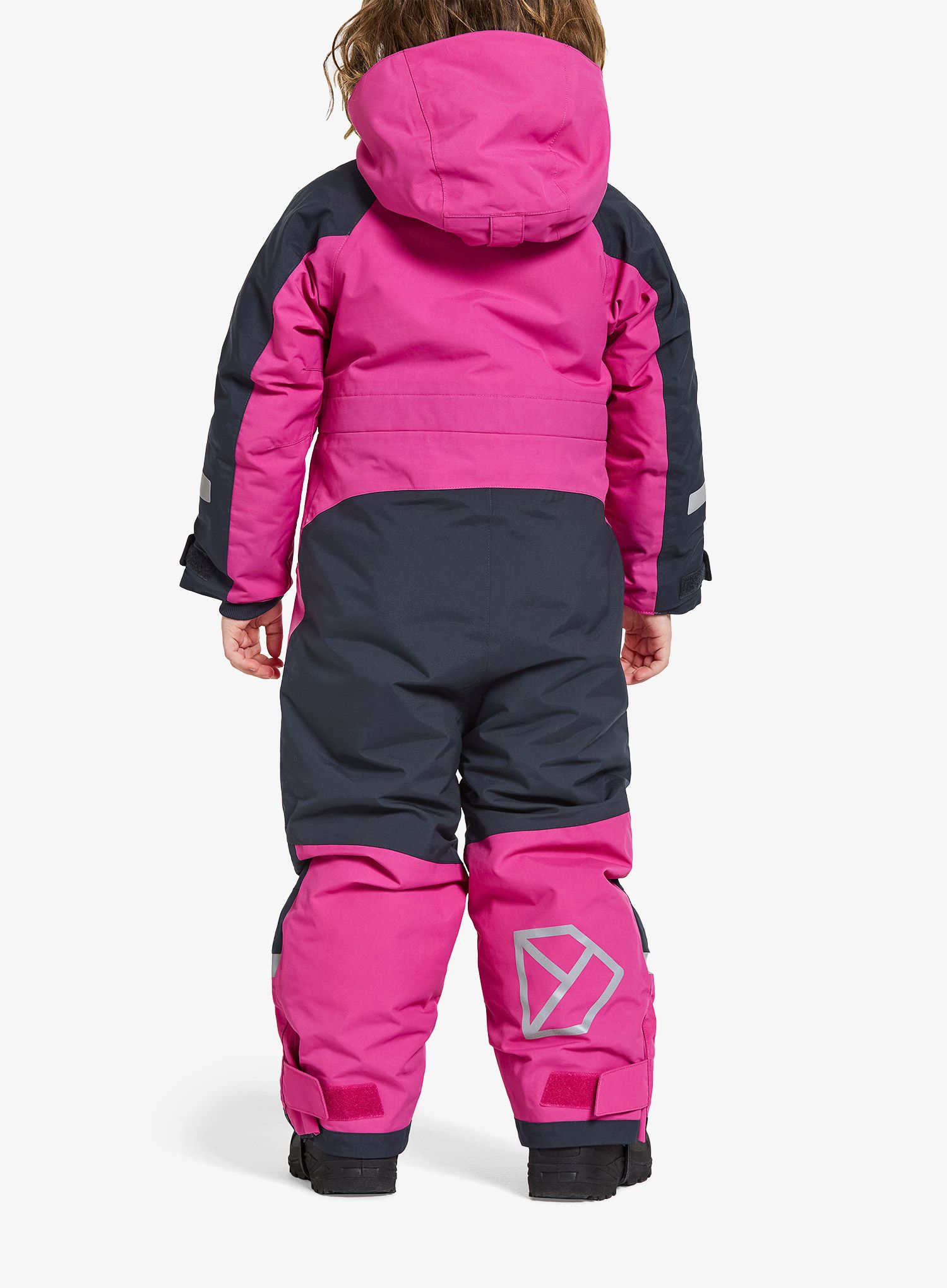 Dívčí kombinézy Didriksons Neptun Coverall 3 - plastic pink