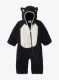 Dětská kombinéza Columbia Foxy Baby Sherpa Bunting - black/chalk