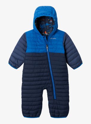 Dětská kombinéza Columbia Powder Lite Reversible Bunting - collegiate navy/indigo/mtn