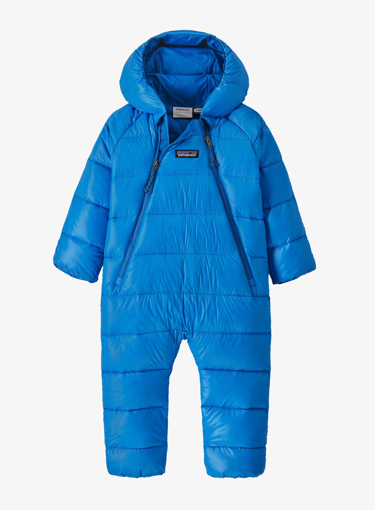 Dětská kombinéza Patagonia Infant Hi-Loft Down Sweater Bunting - vessel blue