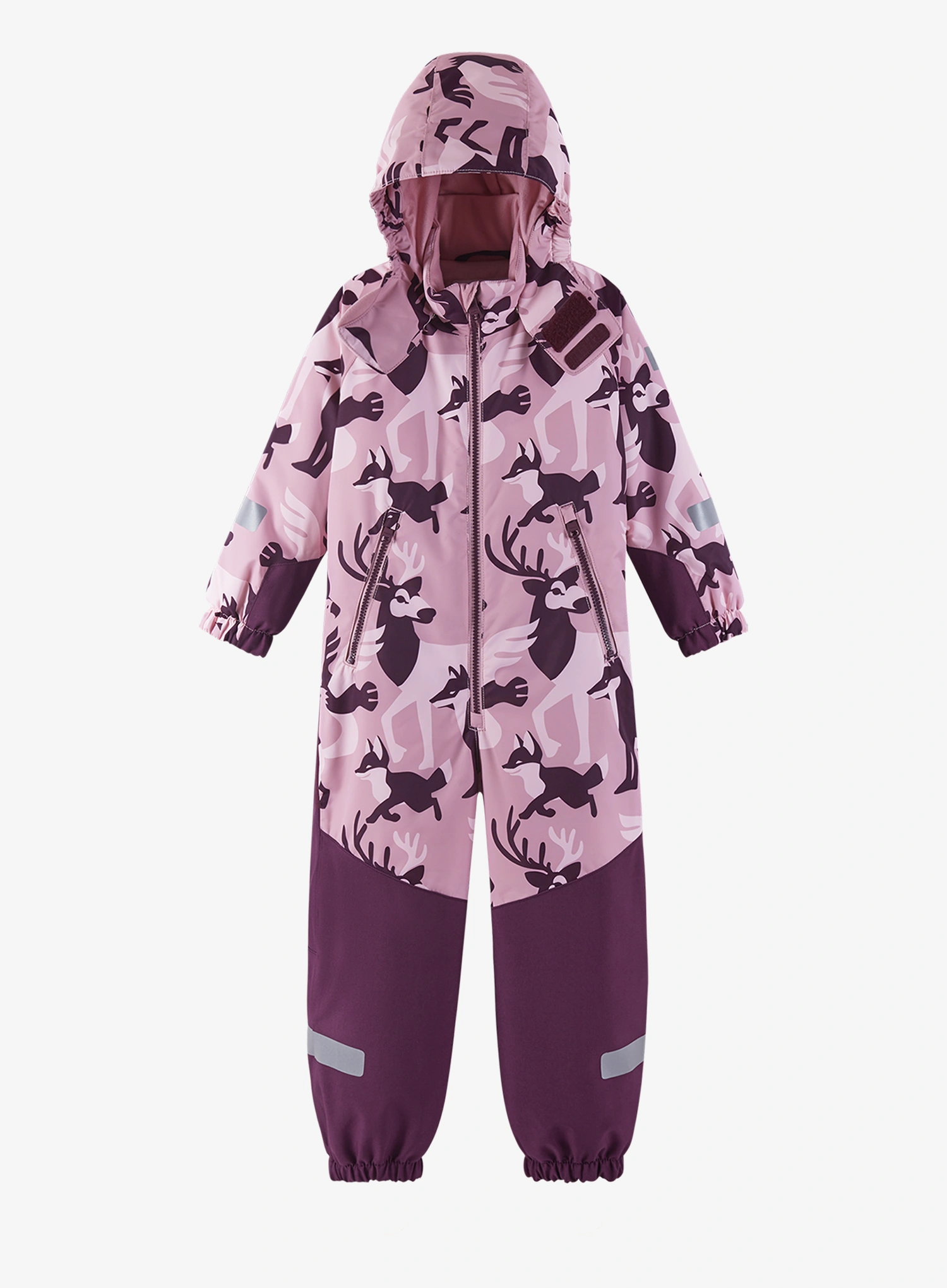 Dětská kombinéza Reima Kurikka - grey pink