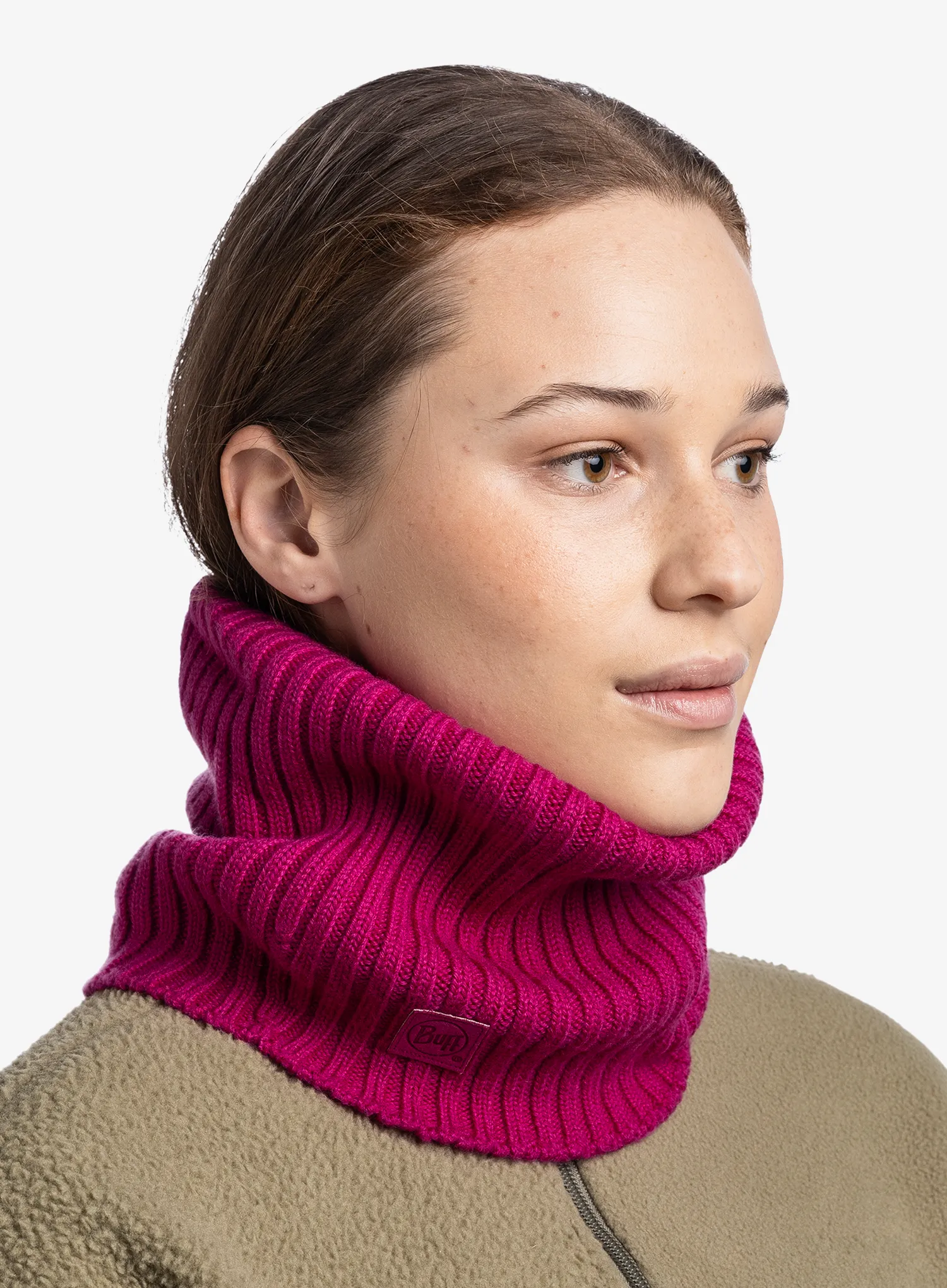 Nákrčník Buff Knitted Neckwarmer Norval - orchid