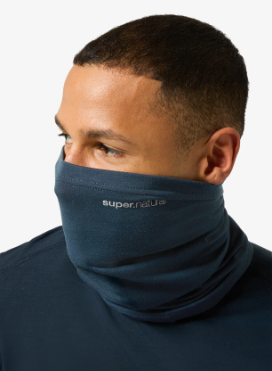 Nákrčník Super.natural Wanderlust Neckwarmer - blueberry