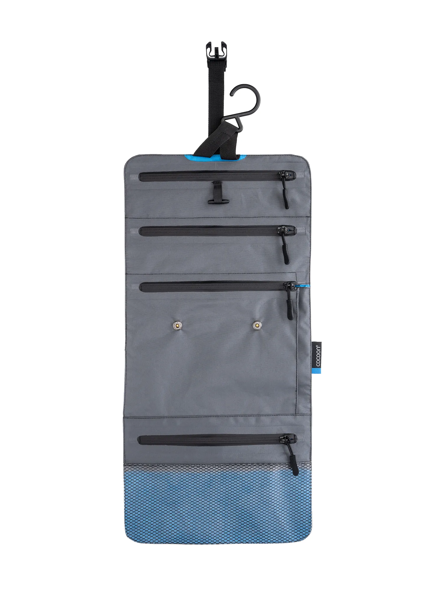 Kosmetická taštička Cocoon Hanging Toiletry Kit - Minimalist - grey/black/blue