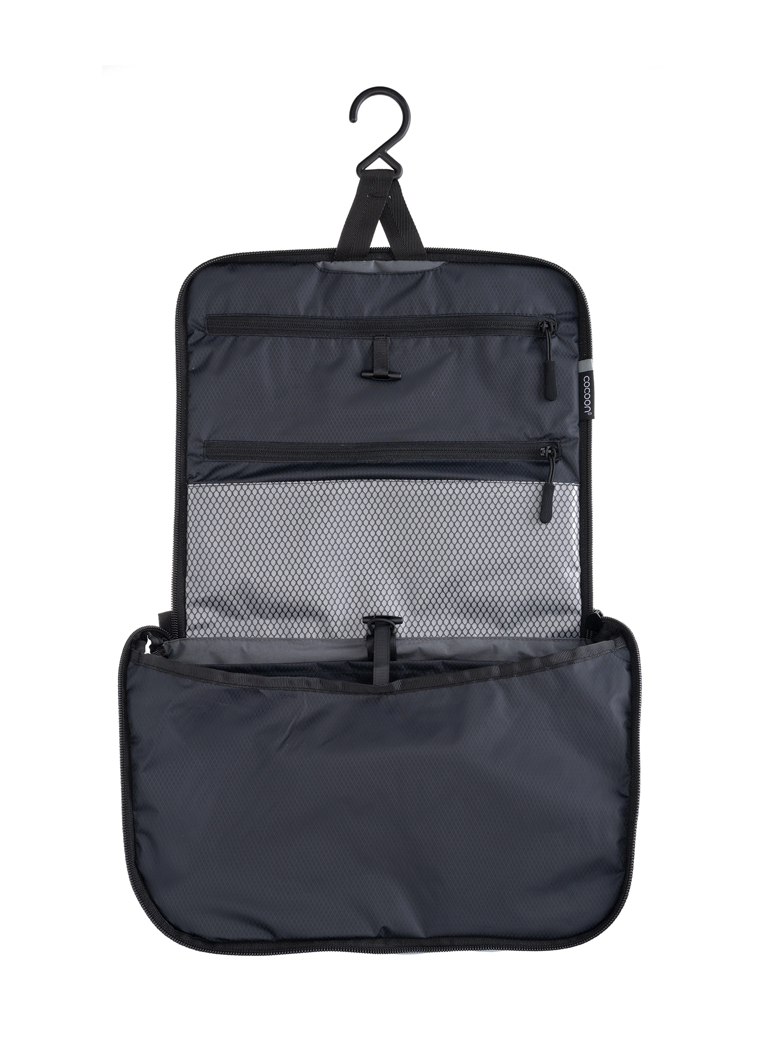 Kosmetická taštička Cocoon Toiletry Kit - Allrounder-Light L - phantom black/star grey