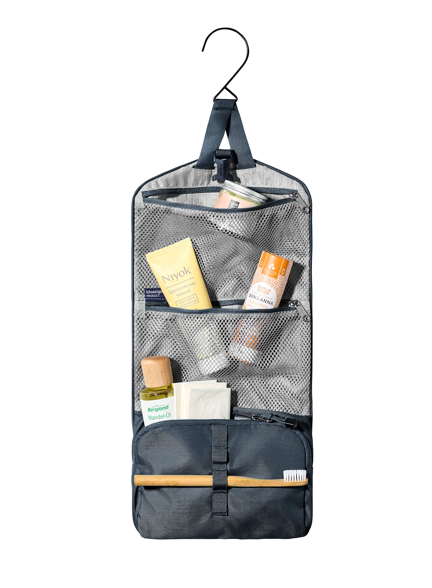 Kosmetická taštička Deuter Wash Bag I - black/black