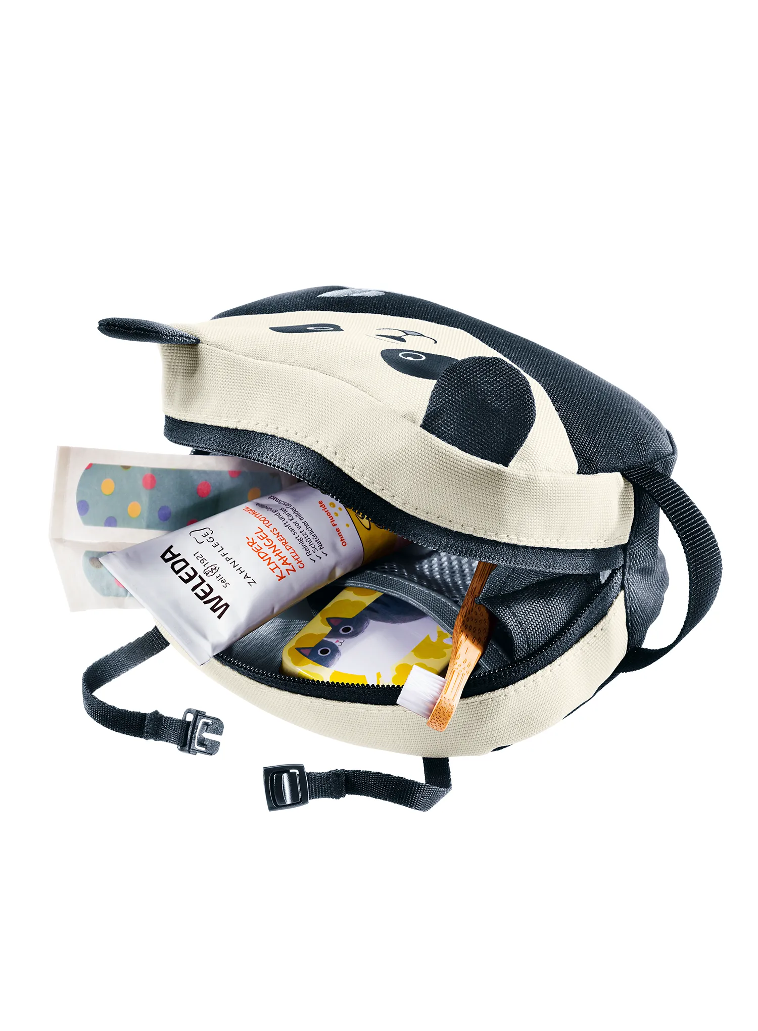 Kosmetická taštička Deuter Wash Bag Kids - black/bone