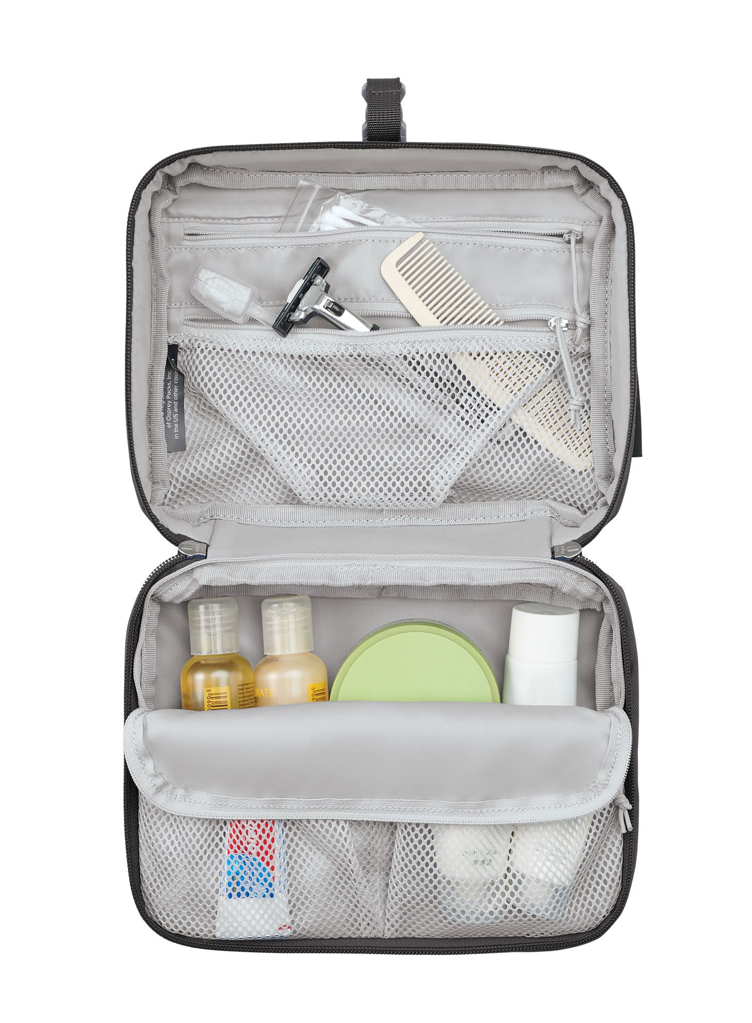 Kosmetická taštička Osprey Daylite Hanging Toiletry Kit - black