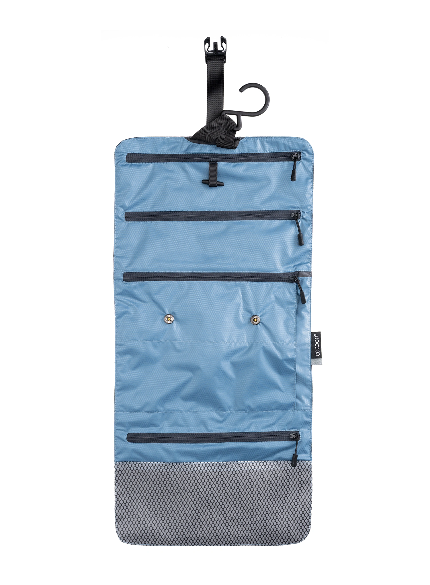 Kosmetická taštička Cocoon Hanging Toiletry Kit - Minimalist - Light - phantom black/ash blue