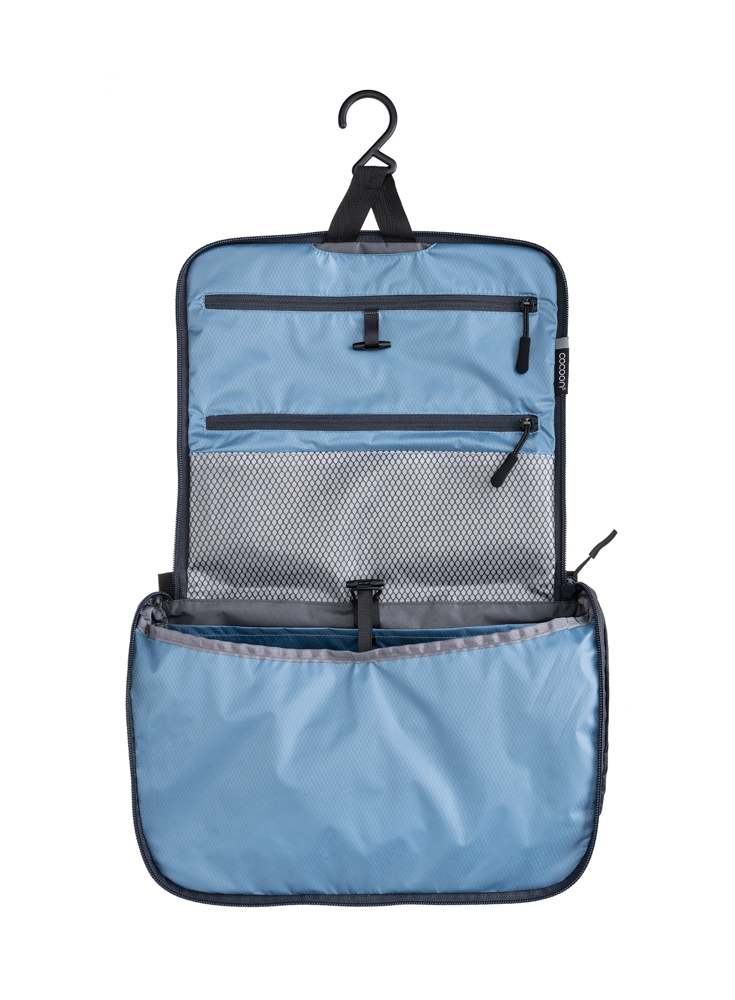 Kosmetická taštička Cocoon Toiletry Kit - Allrounder-Light L - ash blue/phantom black