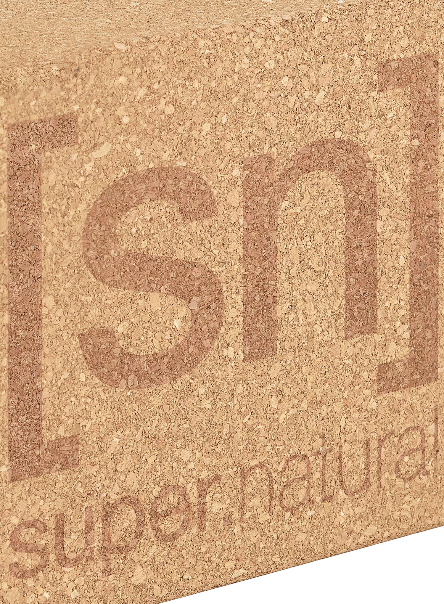 Kostka na jógu Super.Natural Karana Black - cork