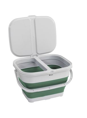 Košík Outwell Collaps RecycleIt Basket - shadow green