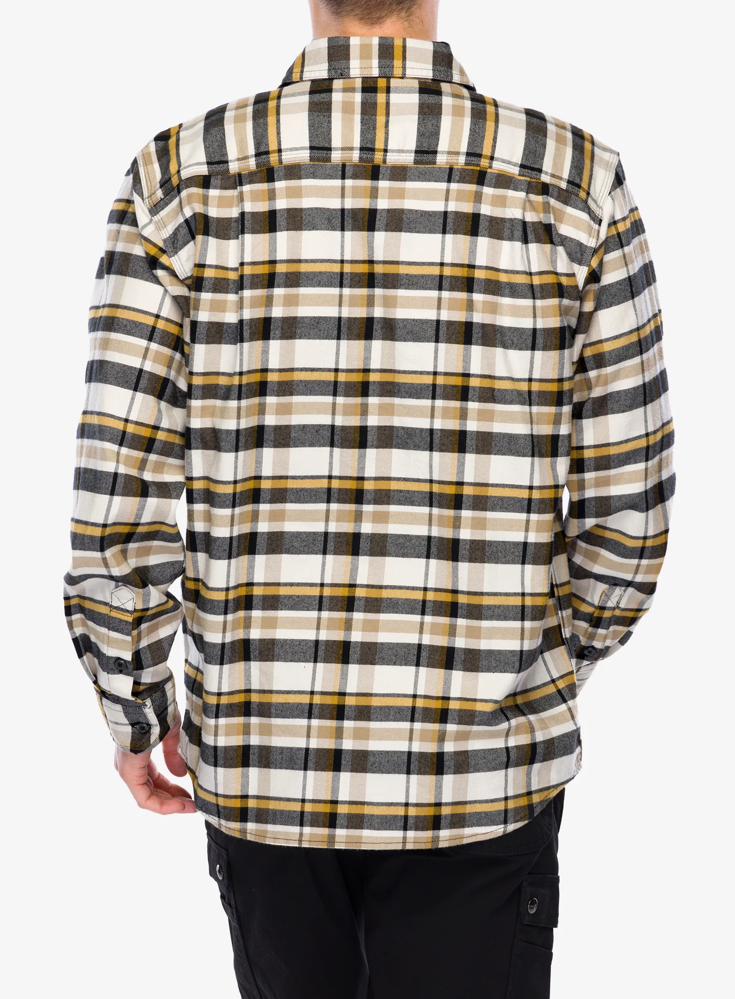Košile Carhartt Flannel L/S Plaid Shirt - malt