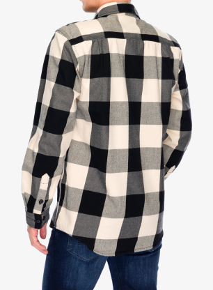 Košile Carhartt Long-Sleeve Plaid Shirt - oat milk