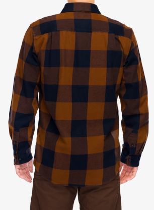 Košile Carhartt Long-Sleeve Plaid Shirt - red duck