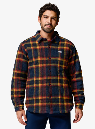 ColumbiaHunterArchShirtJacket_collegiatenavytrackplaid_fw26_008.webp