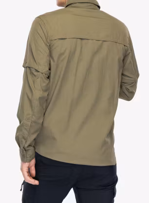 Košile Columbia Skien Valley Long Sleeve Shirt - stone green