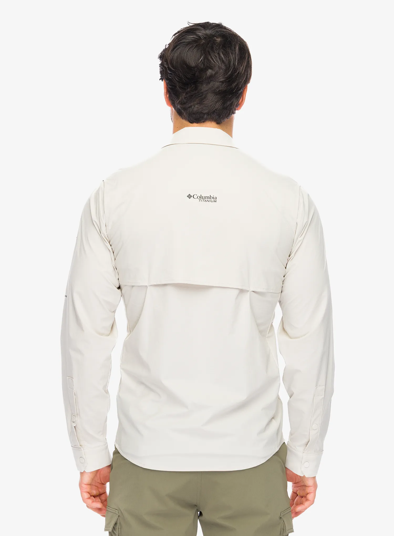 Košile Columbia Silver Ridge Elite Long Sleeve Woven - dark stone