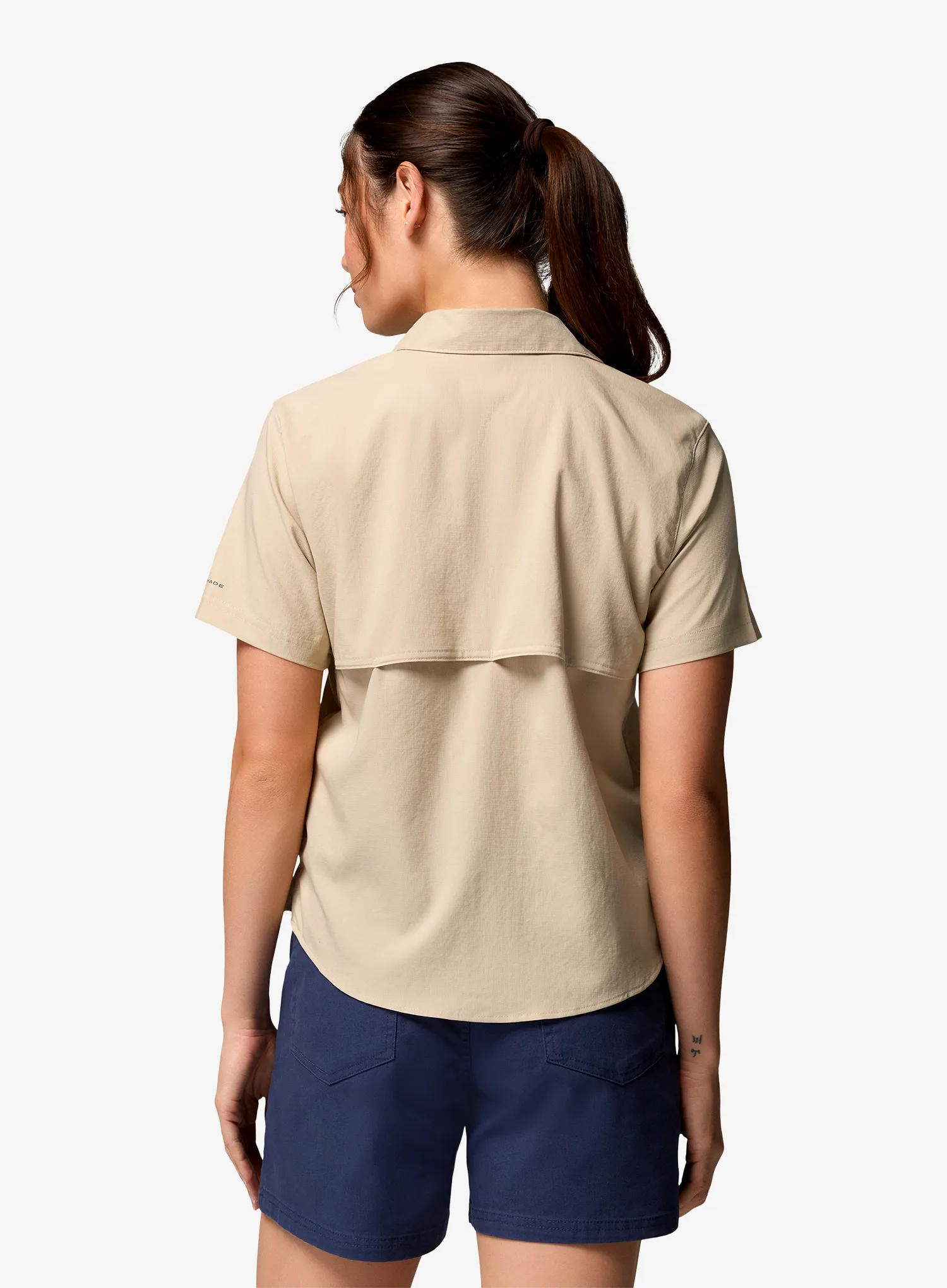 Košile dámská Columbia Silver Ridge Utility II S/S Shirt - ancient fossil