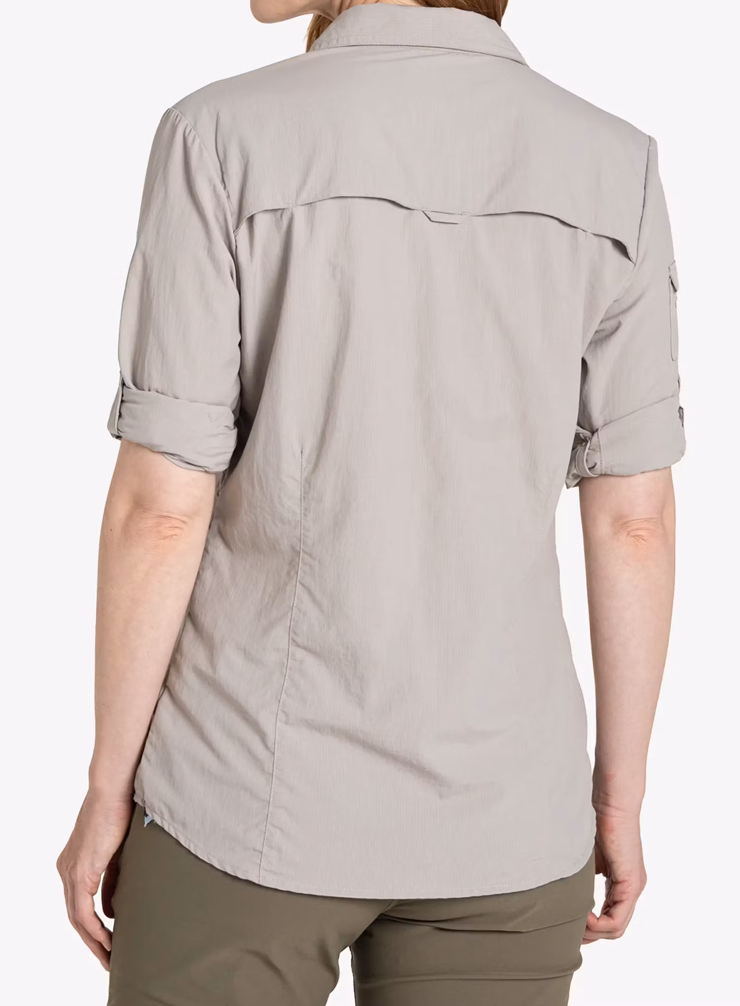 Košile dámská Craghoppers NosiLife Adventure LS Shirt III - soft mushroom