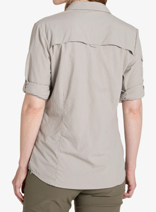 Košile dámská Craghoppers NosiLife Adventure LS Shirt III - soft mushroom