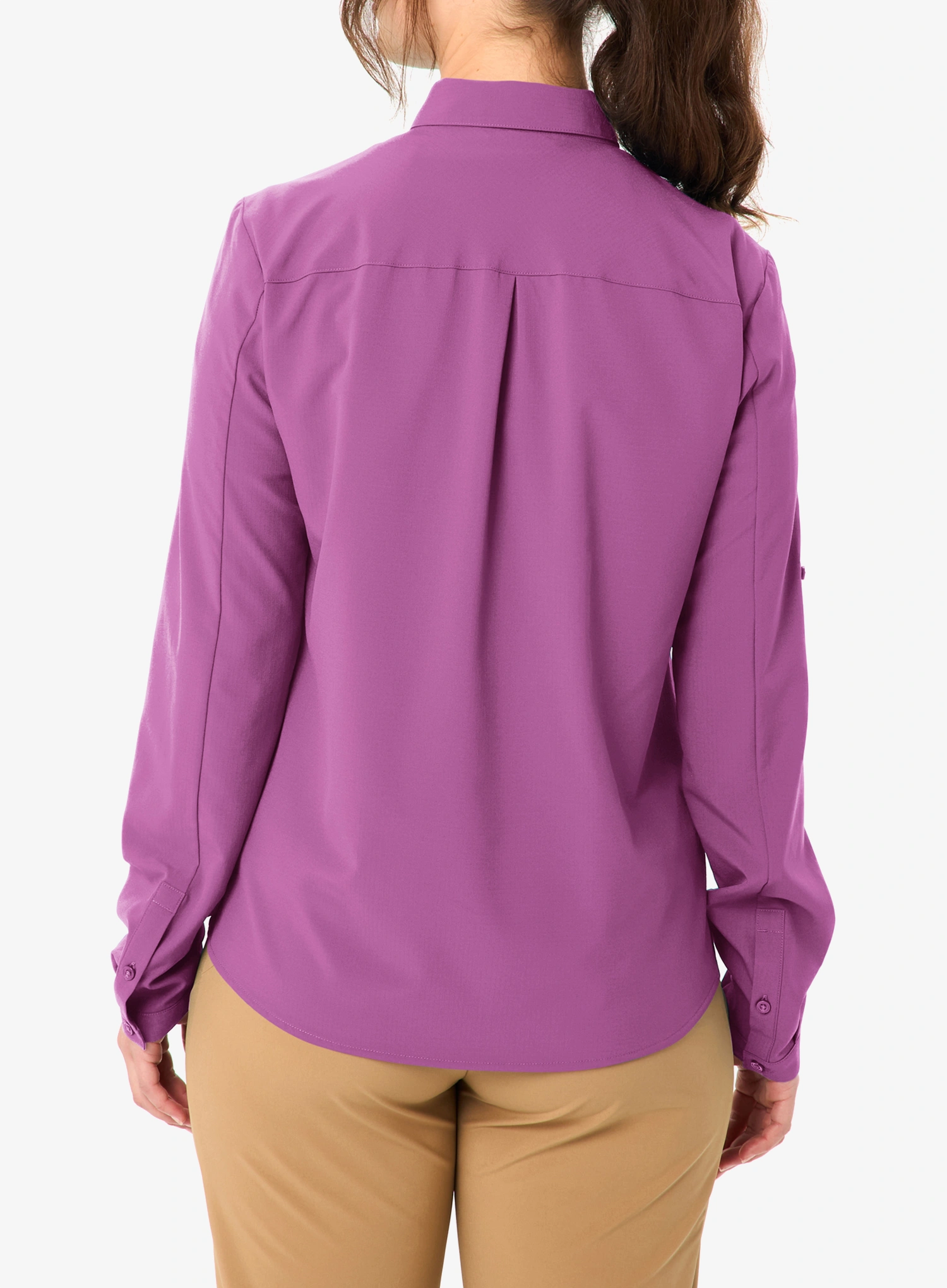 Košile dámská Vaude Rosemoor LS Shirt IV - magenta