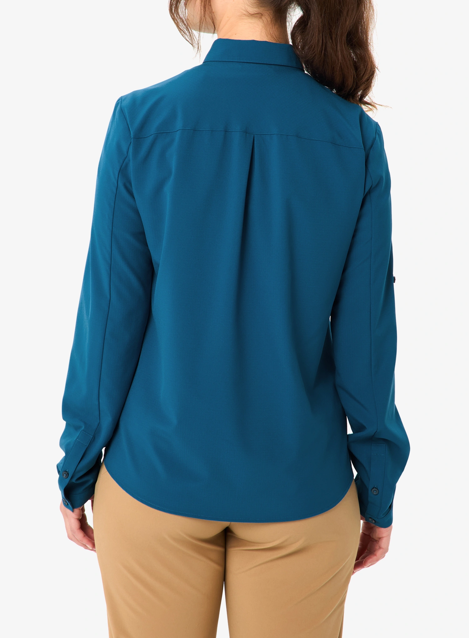Košile dámská Vaude Rosemoor LS Shirt IV - shore blue